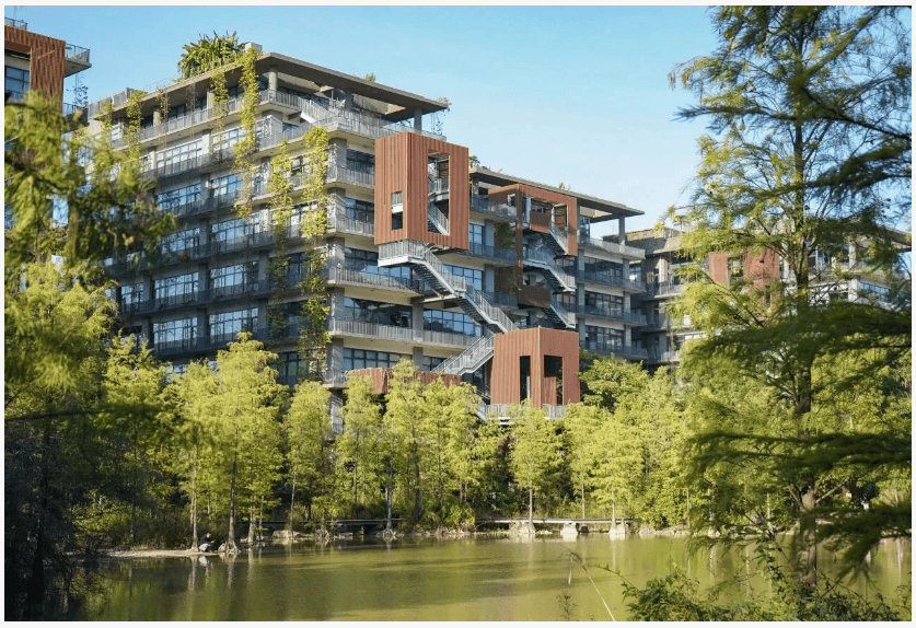 搬进园区的宝藏办公室你去过几个？麻将胡了2模拟器深圳这些把园林(图5)