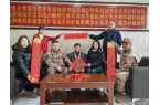 人事务局和县公益协会慰问抗美援朝老兵PG